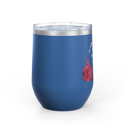 Hockey Mom Wine Tumbler, 12oz | Perfect Gift for Moms | Puck This, Mommy Needs A Drink | Ideal for Parties, Relaxation, Celebrations
