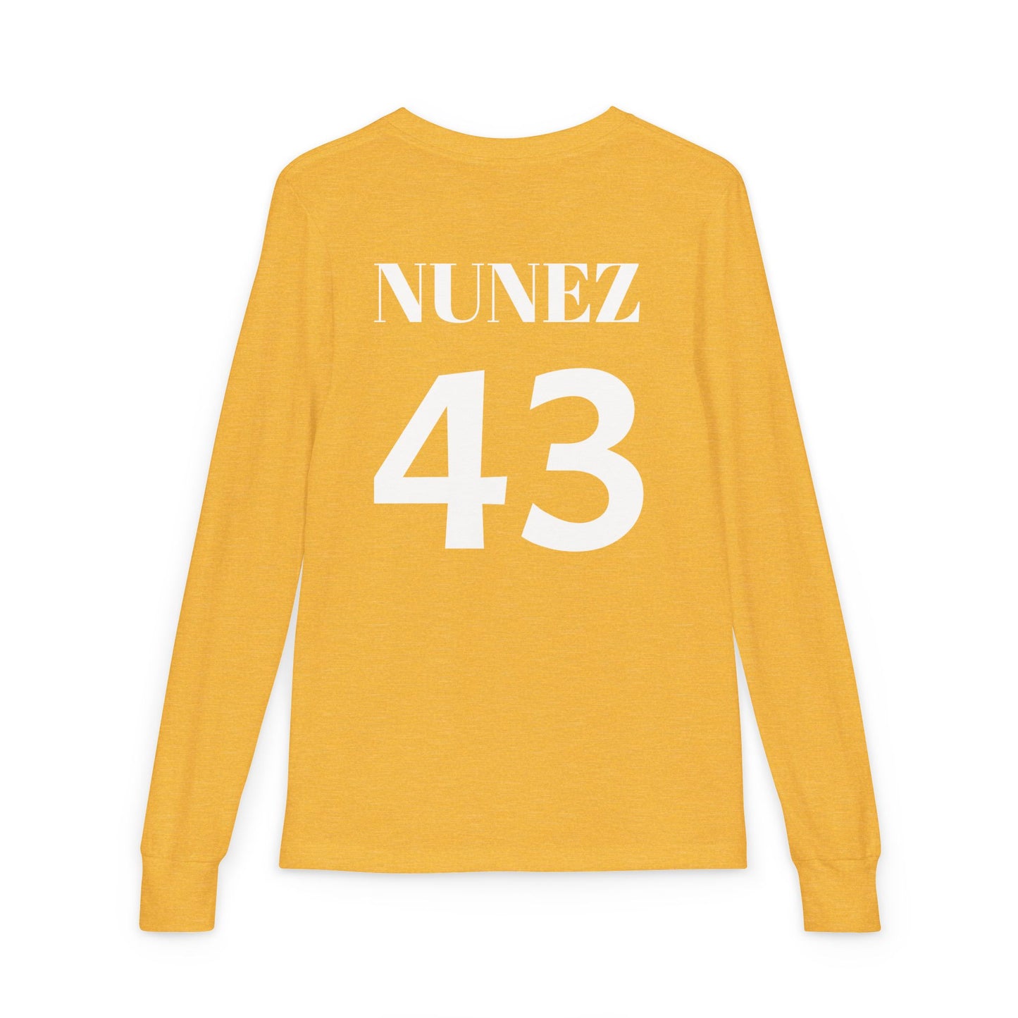 Predators 8U Navy Youth Long Sleeve Tee — Mascot Sports Team Shirt