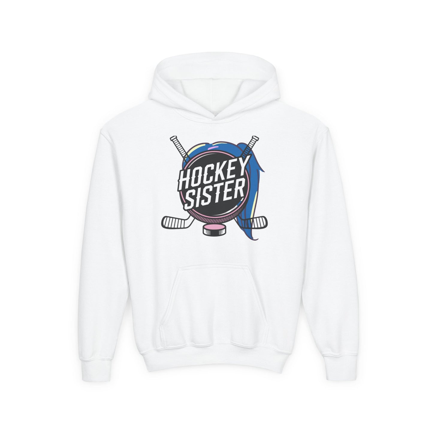 Hockey Sister Youth Hoodie