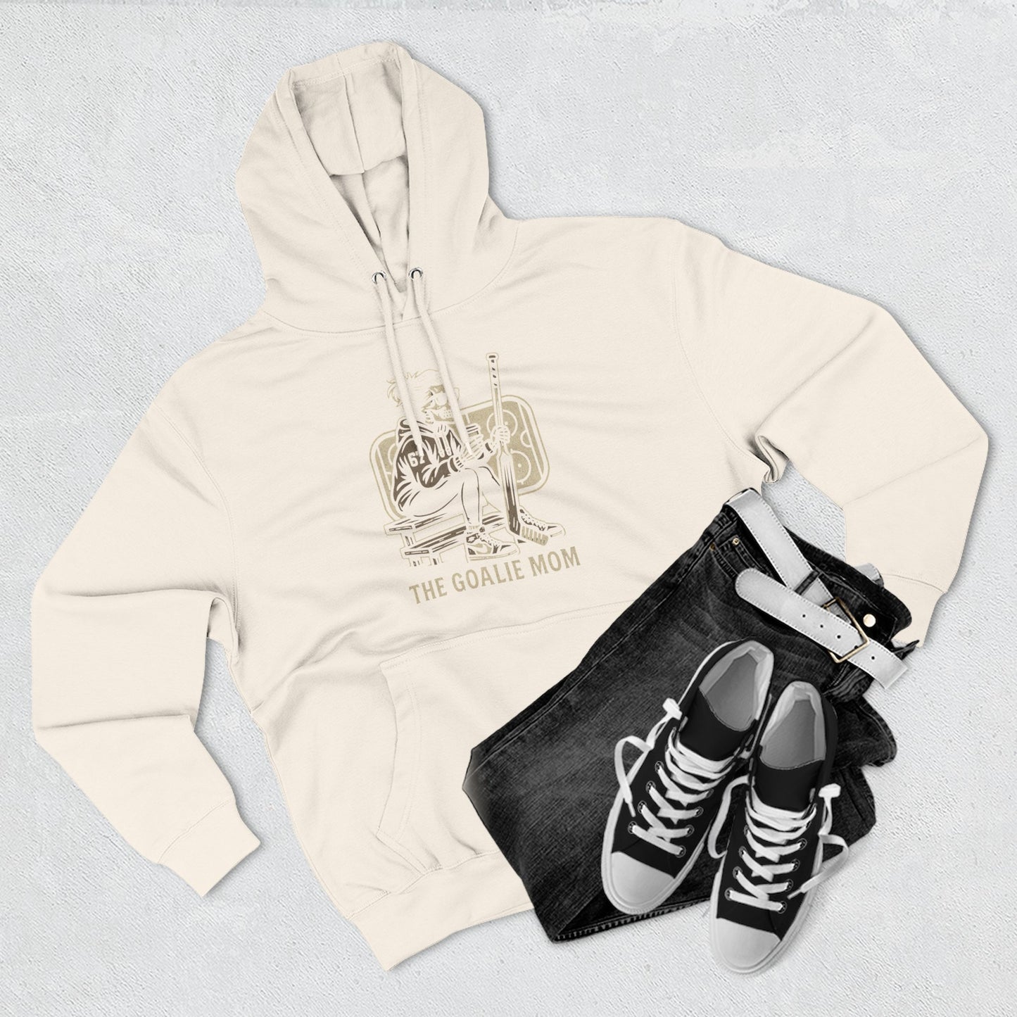 Goalie Mom Fleece Hoodie