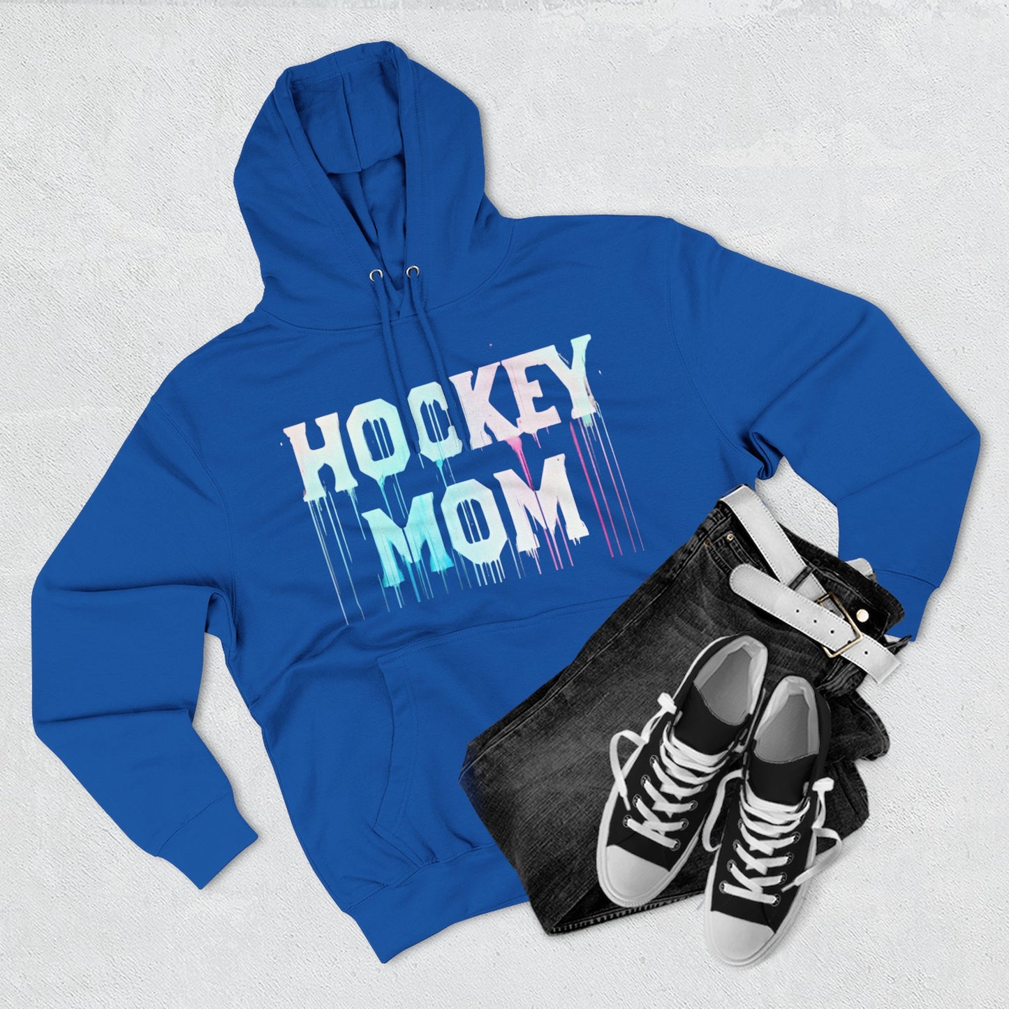 Lane Seven Hockey Mom Fleece Hoodie
