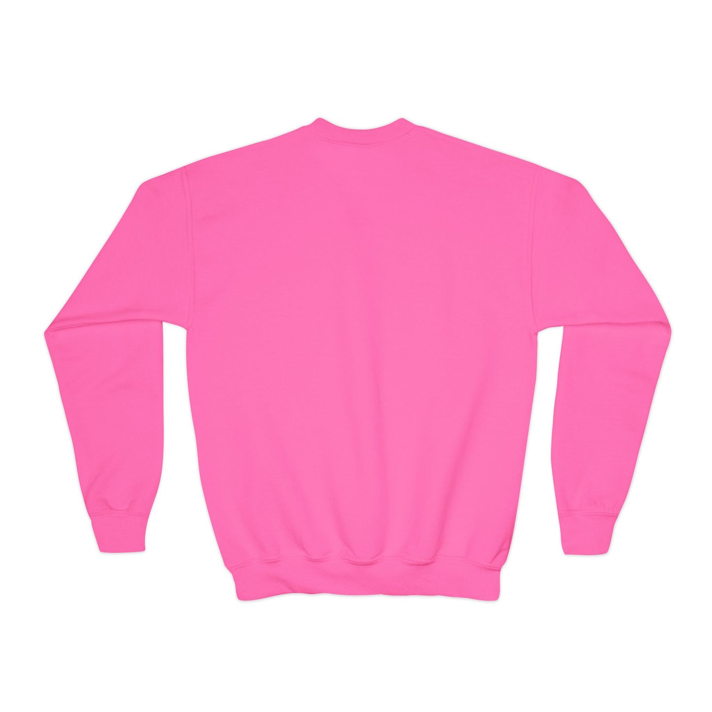 Youth Crewneck Sweatshirt — "Life Happens, Hockey Helps"