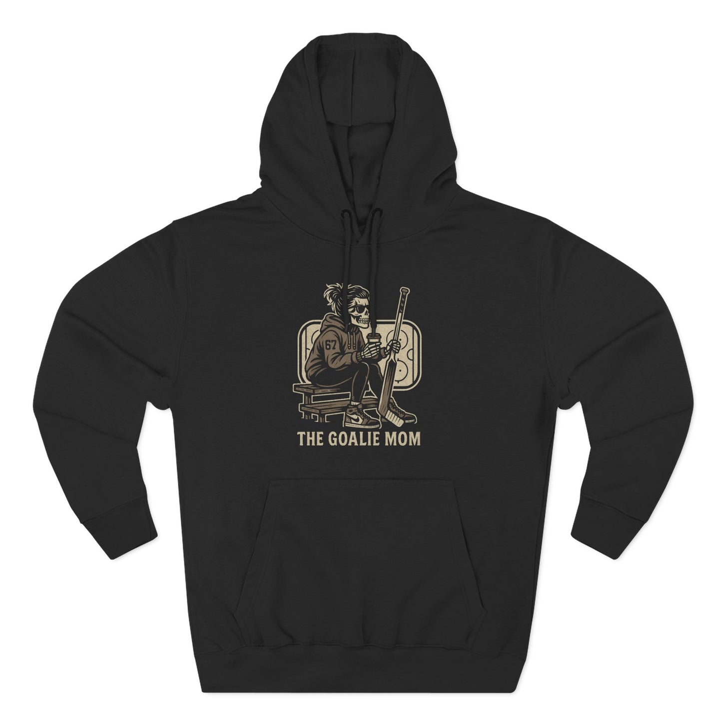 Goalie Mom Fleece Hoodie