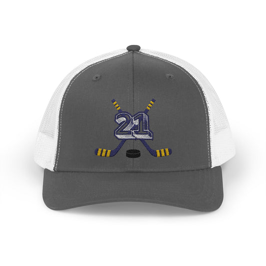 #21 Hockey Trucker Hat