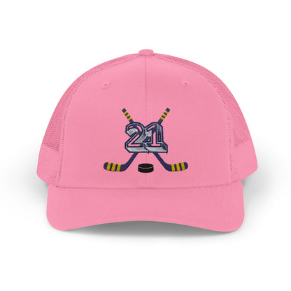 #21 Hockey Trucker Hat