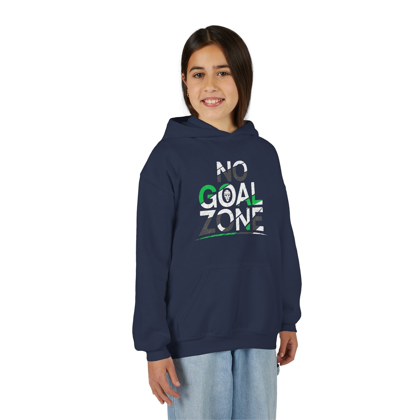 No Goal Zone Youth Hoodie
