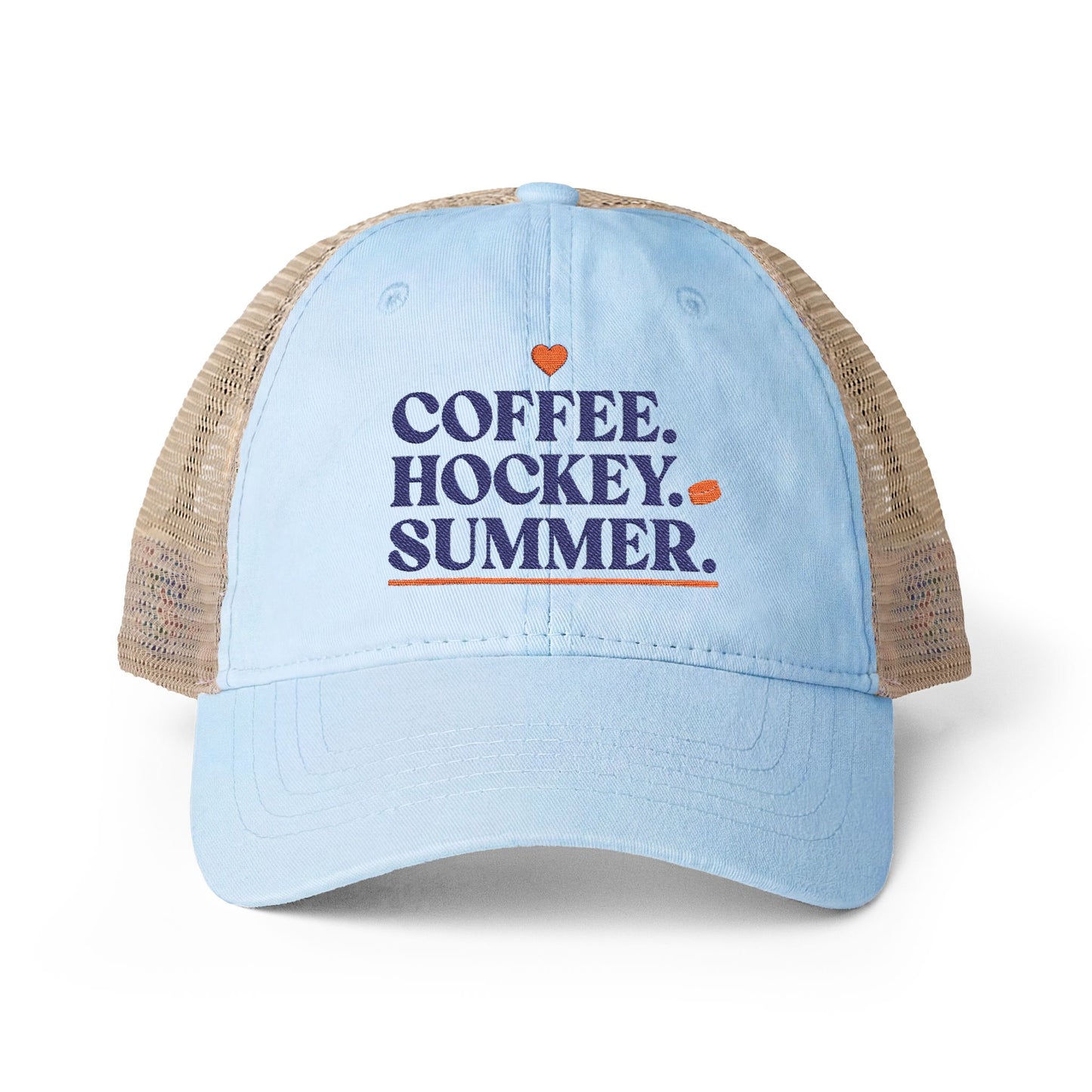 Women's Washed Mesh-Back Cap