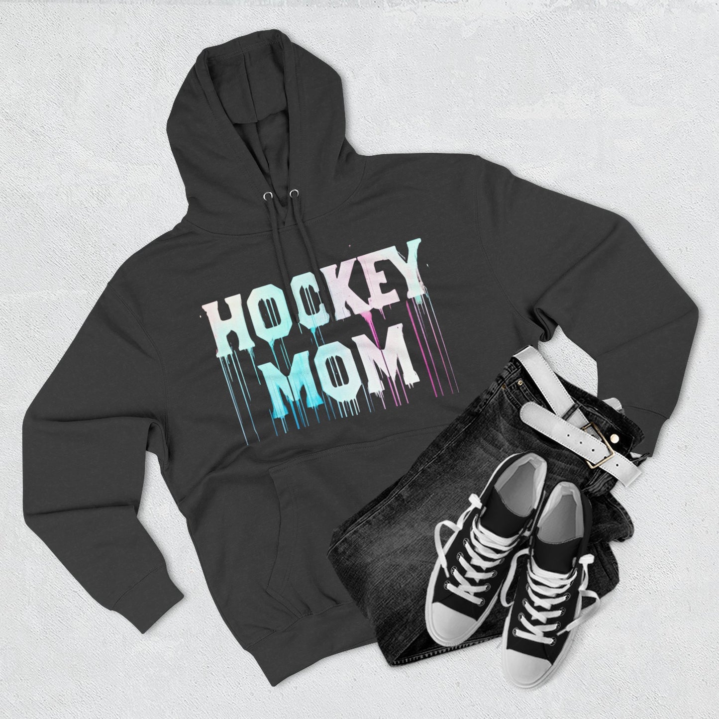 Lane Seven Hockey Mom Fleece Hoodie