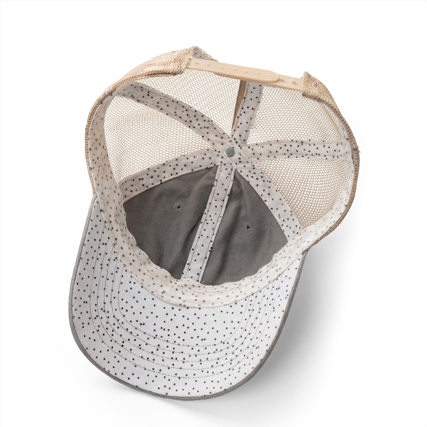 W T F Win The Faceoff Women's Washed Mesh-Back Cap