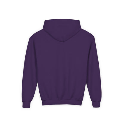 Tiny but Feral Youth Tiny Face Hoodie by Gildan