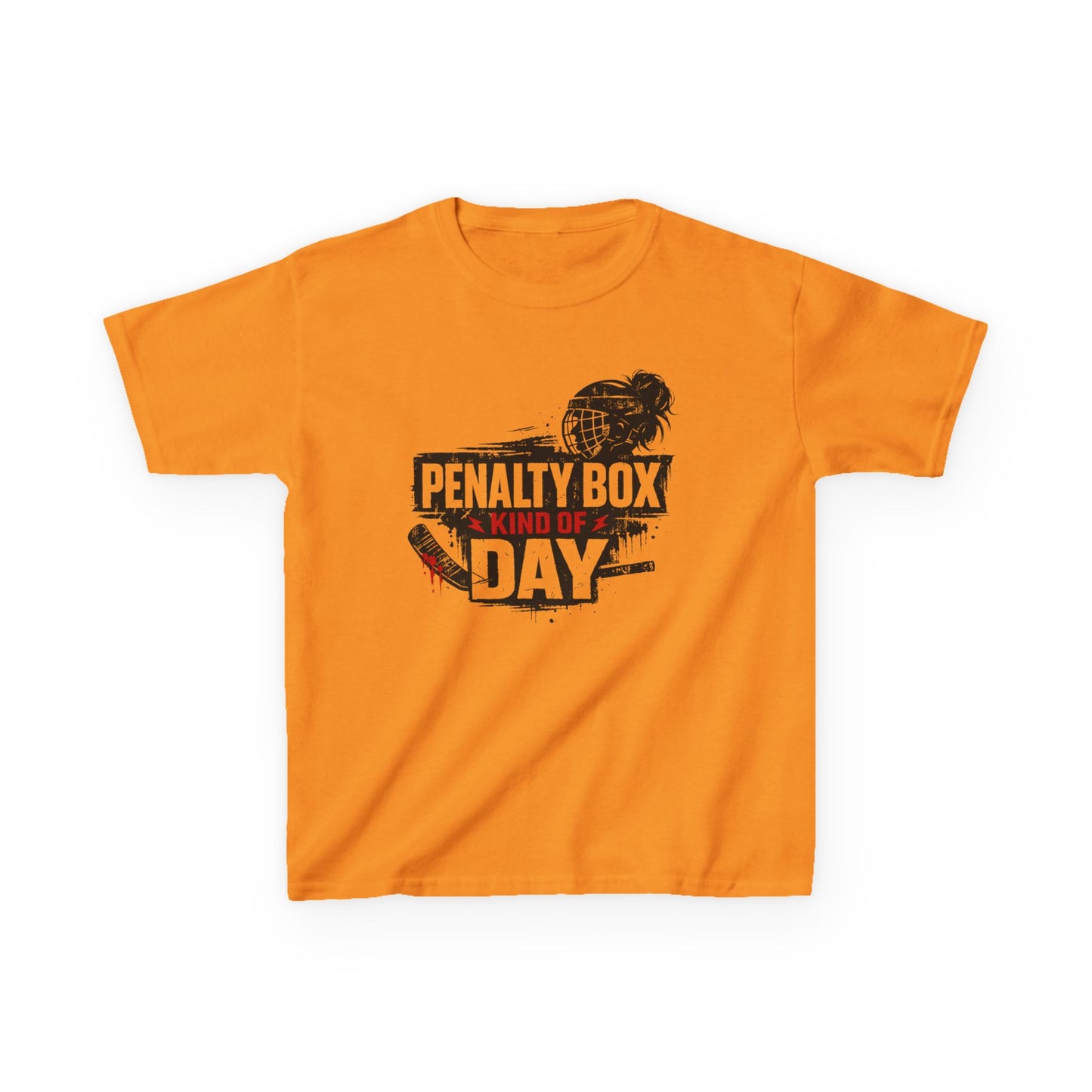 Girls Hockey T‑Shirt — "Penalty Box Kind of Day"