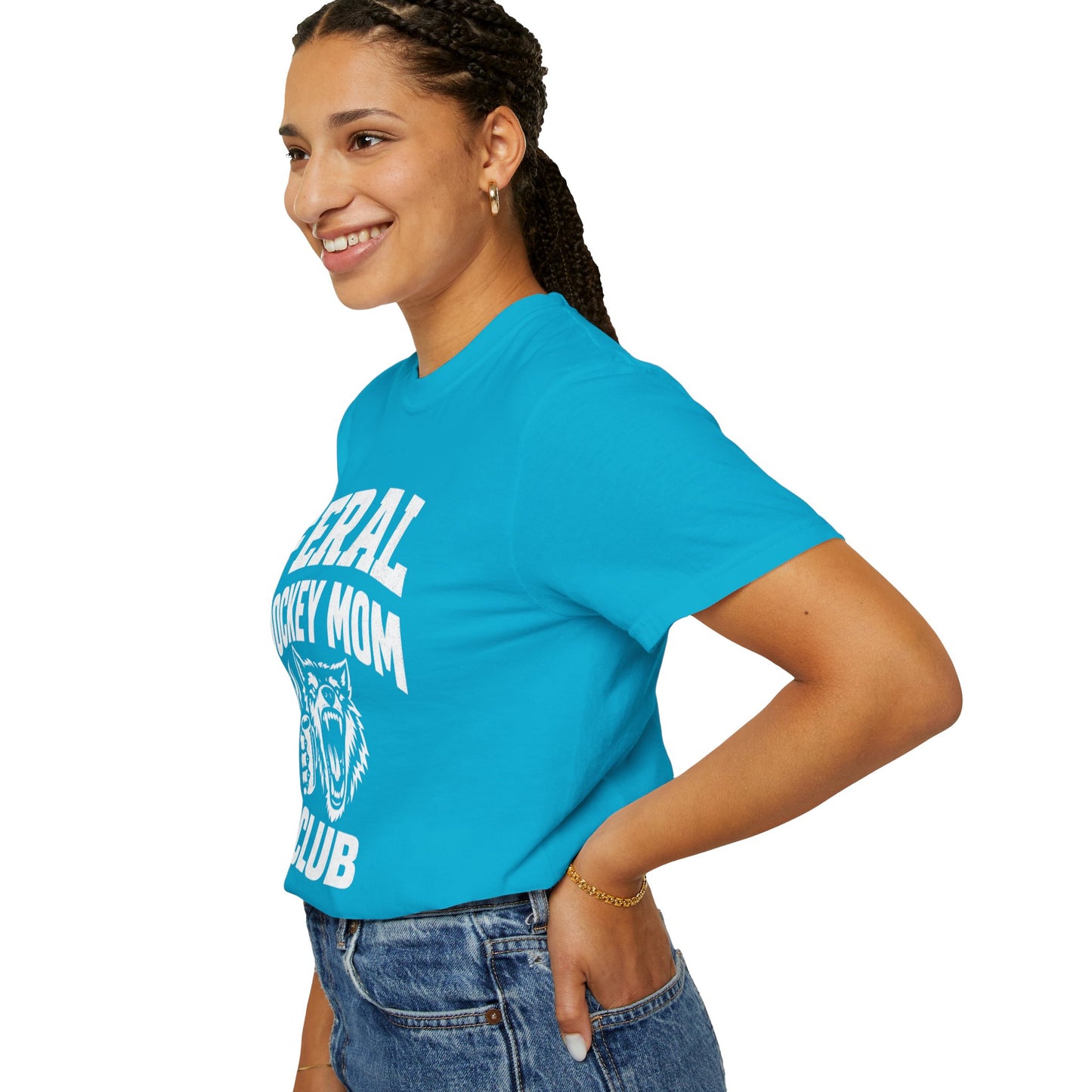 Feral Hockey Mom Club T-Shirt