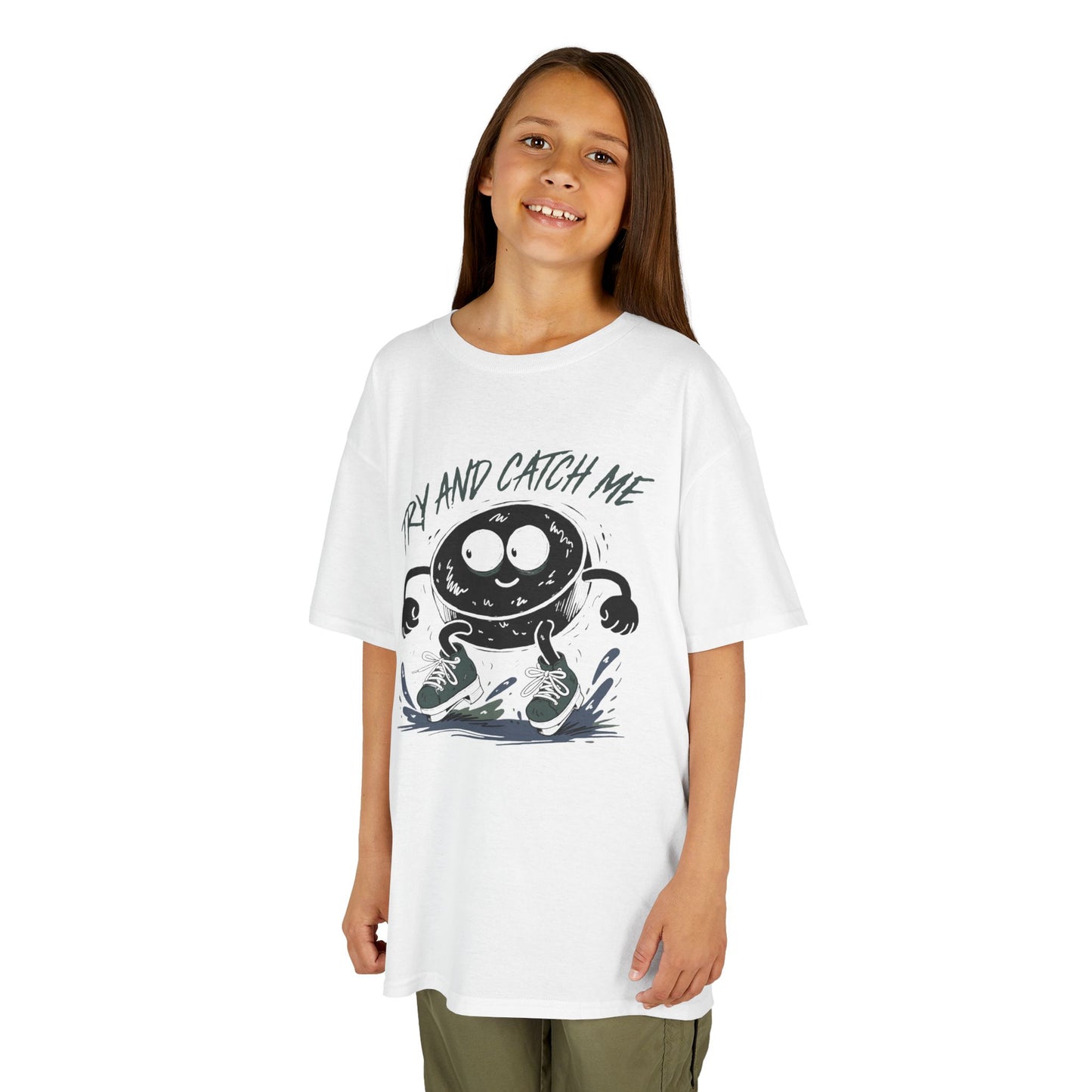 Kids T‑Shirt — 'Try and Catch Me'