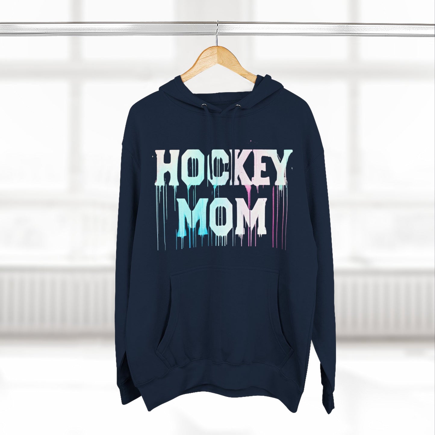 Lane Seven Hockey Mom Fleece Hoodie