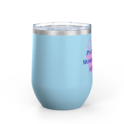Mommy's Wine Tumbler, Fun Drinkware for Moms, Gift for New Mothers, Stylish Insulated Cup, Party Accessory