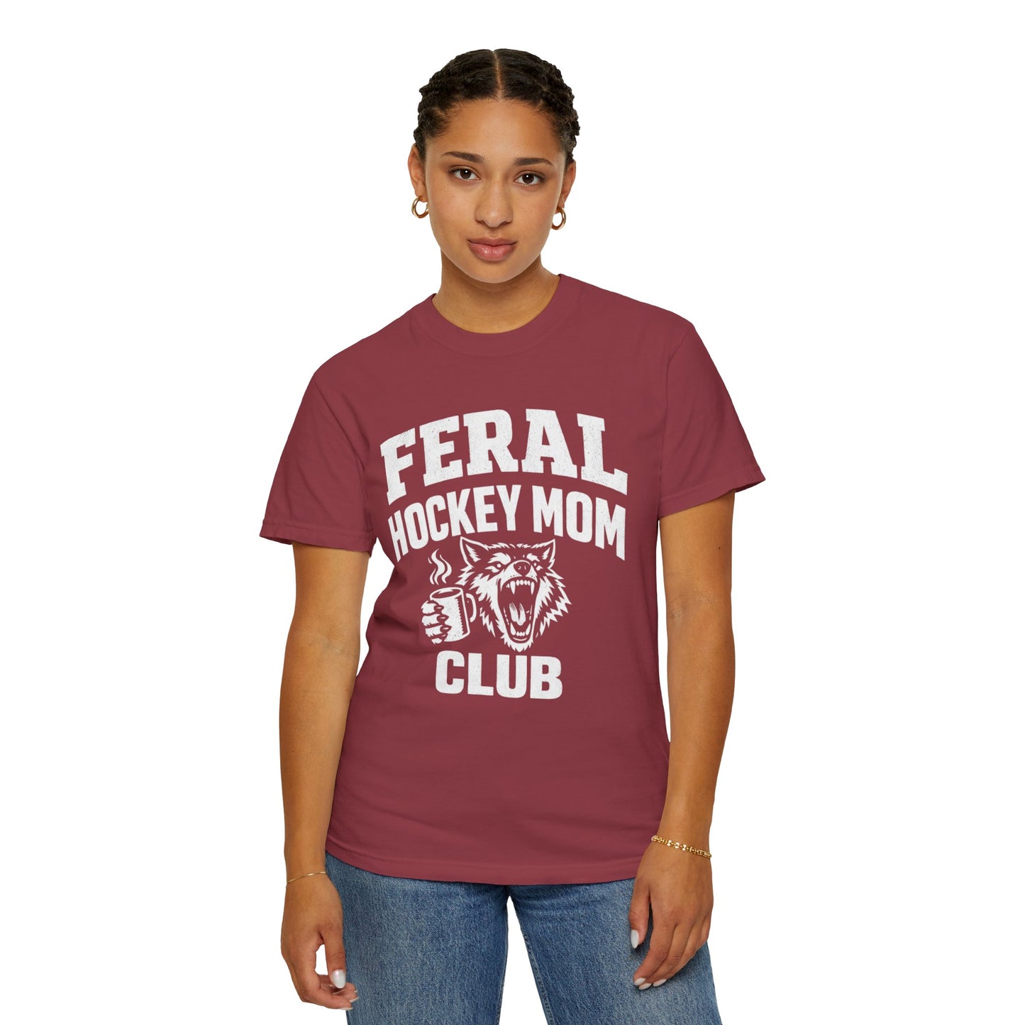 Feral Hockey Mom Club T-Shirt