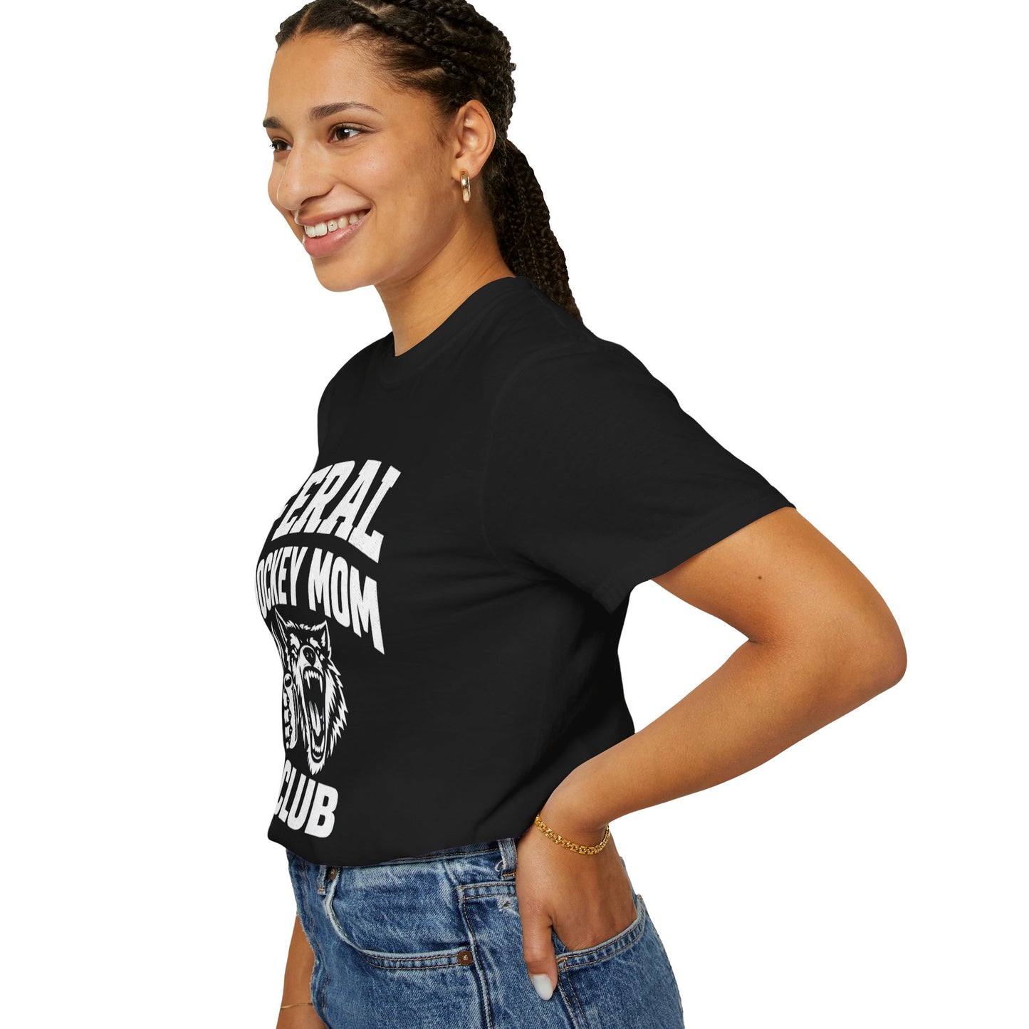 Feral Hockey Mom Club T-Shirt