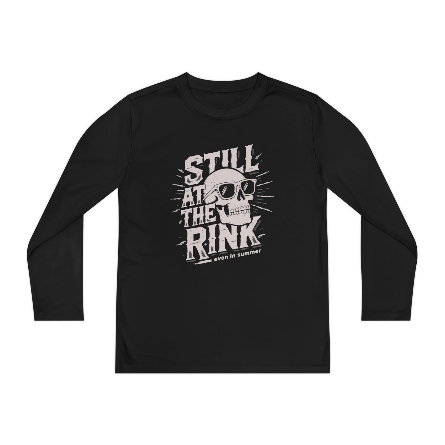Youth Long Sleeve Tee — "Still At The Rink"