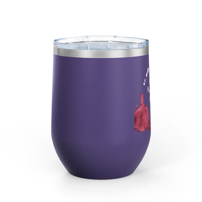 Hockey Mom Wine Tumbler, 12oz | Perfect Gift for Moms | Puck This, Mommy Needs A Drink | Ideal for Parties, Relaxation, Celebrations
