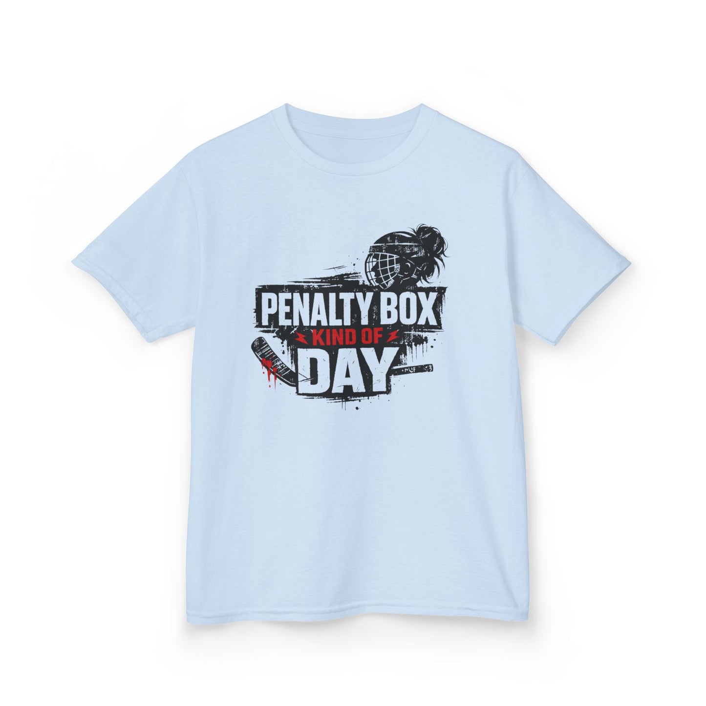 Girls Hockey T‑Shirt — "Penalty Box Kind of Day"