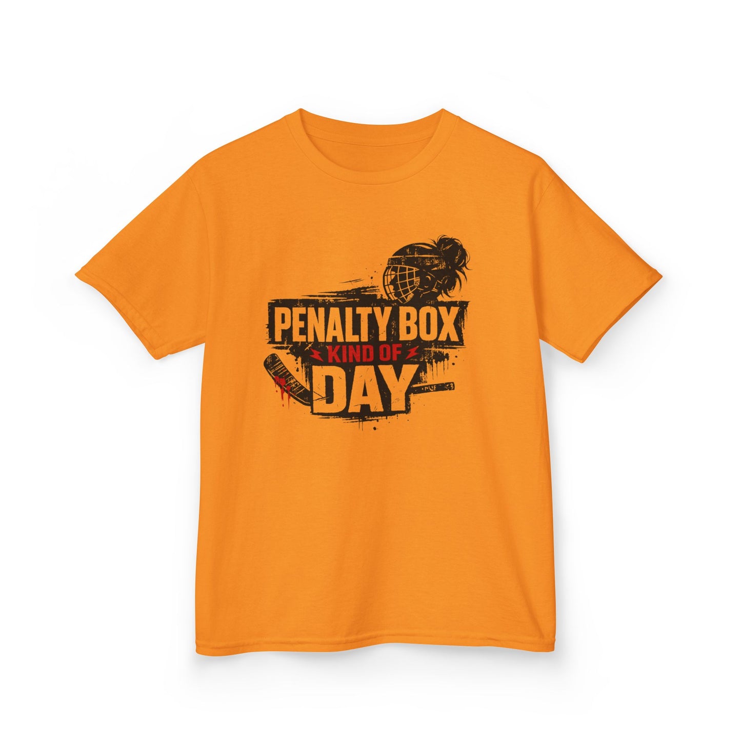 Girls Hockey T‑Shirt — "Penalty Box Kind of Day"