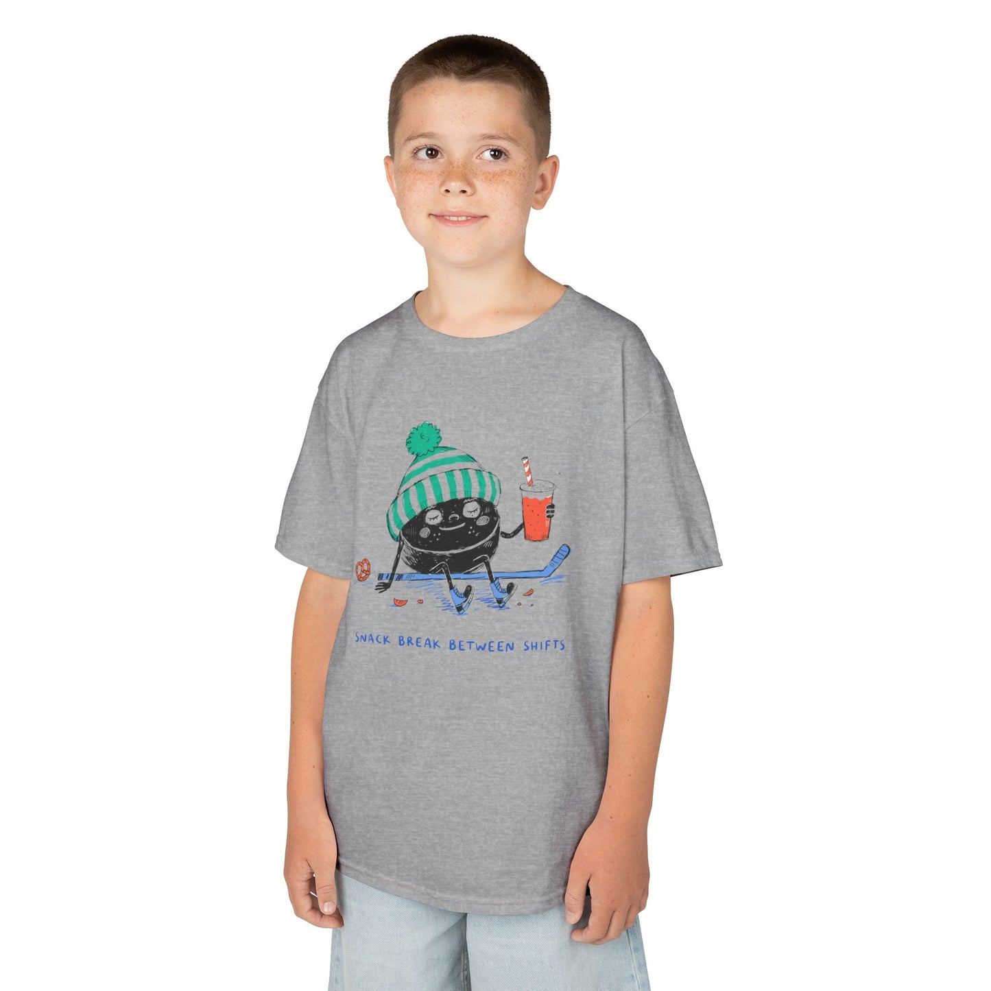 Kids Tee — Snacks Between Shifts
