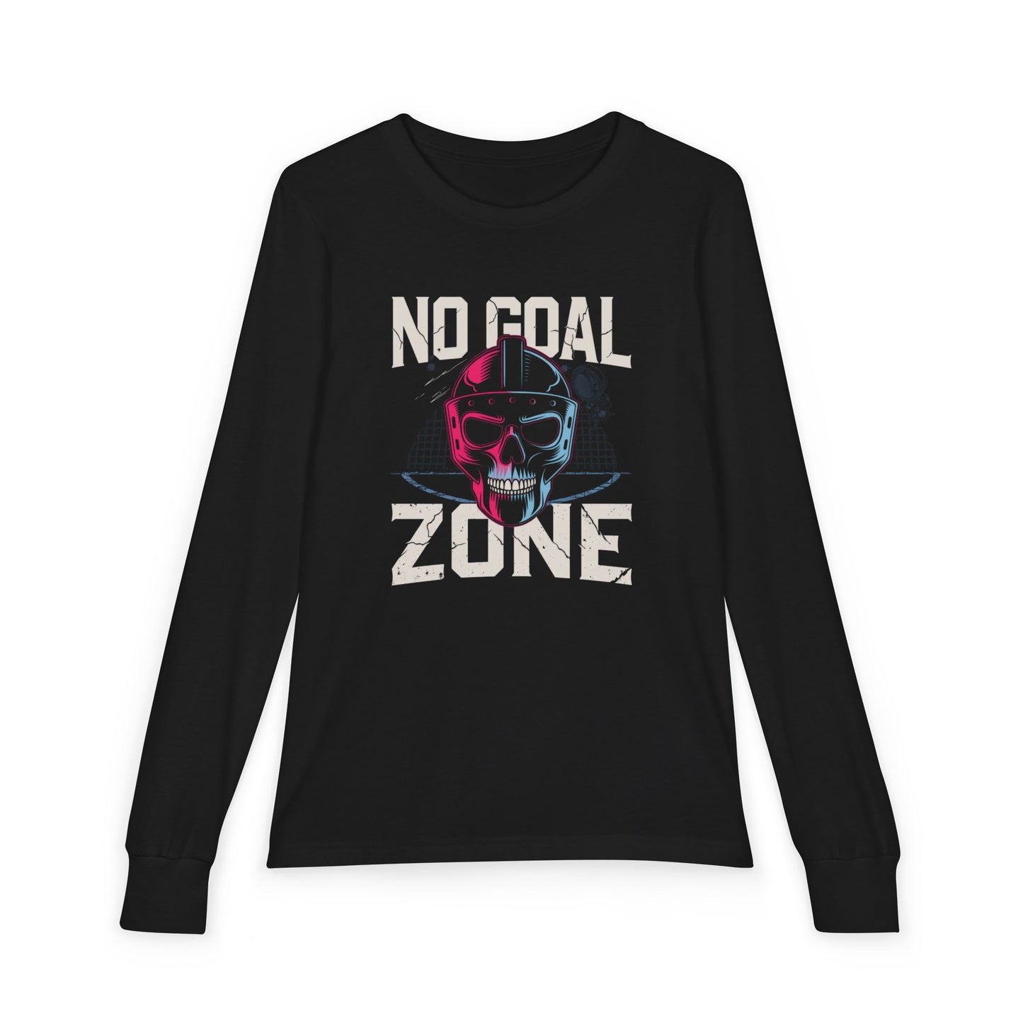 Youth Long Sleeve Tee — "No Goal Zone"