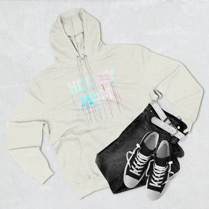 Lane Seven Hockey Mom Fleece Hoodie, Cozy Sweatshirt for Hockey Moms, Gift for Sports Enthusiasts, Winter Apparel, Perfect for Game Days