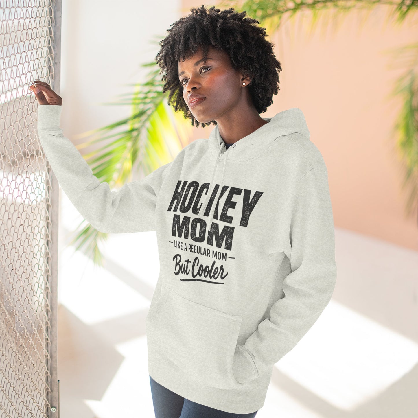 Hockey Mom Hoodie - Fleece Pullover