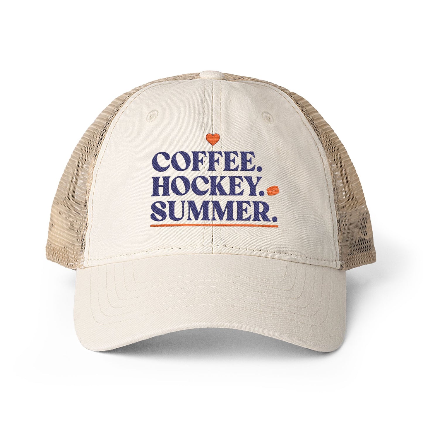 Women's Washed Mesh-Back Cap