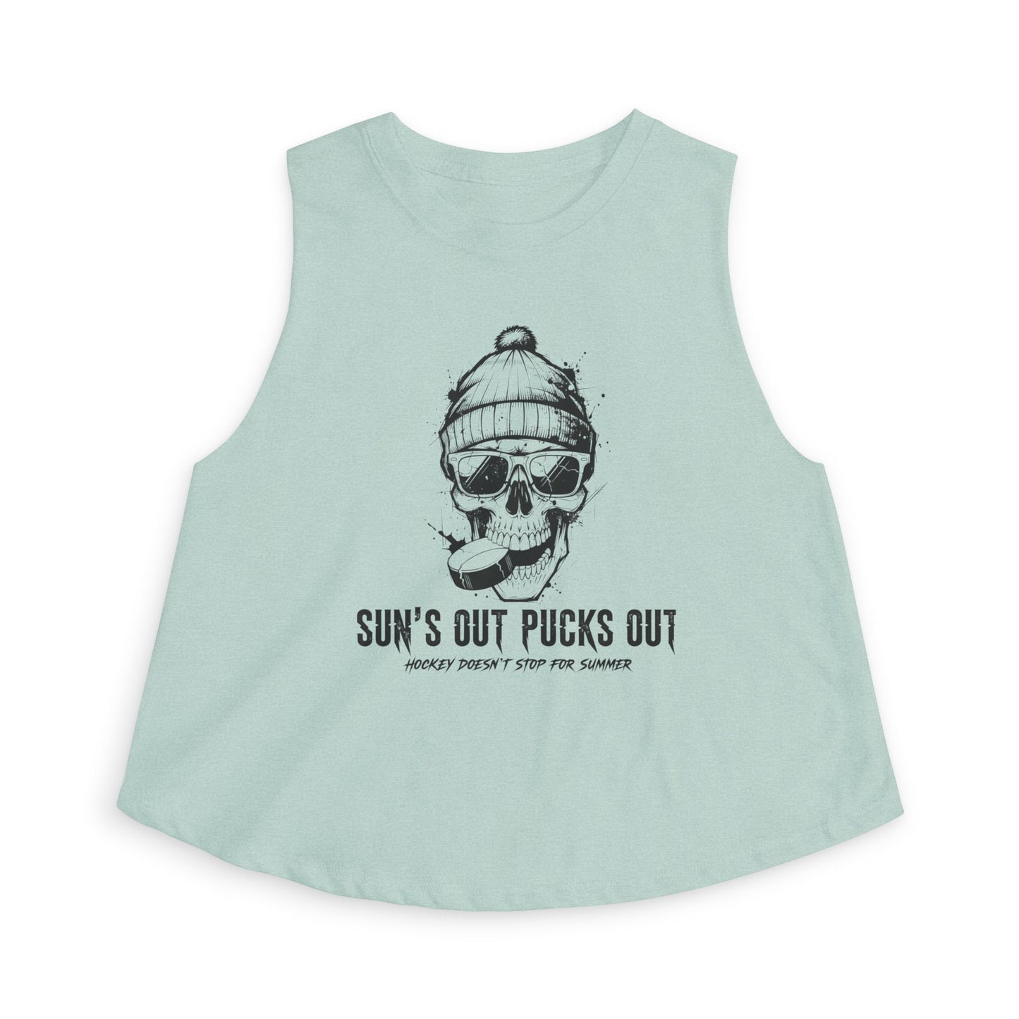 "Sun's Out Pucks Out" Graphic Tank