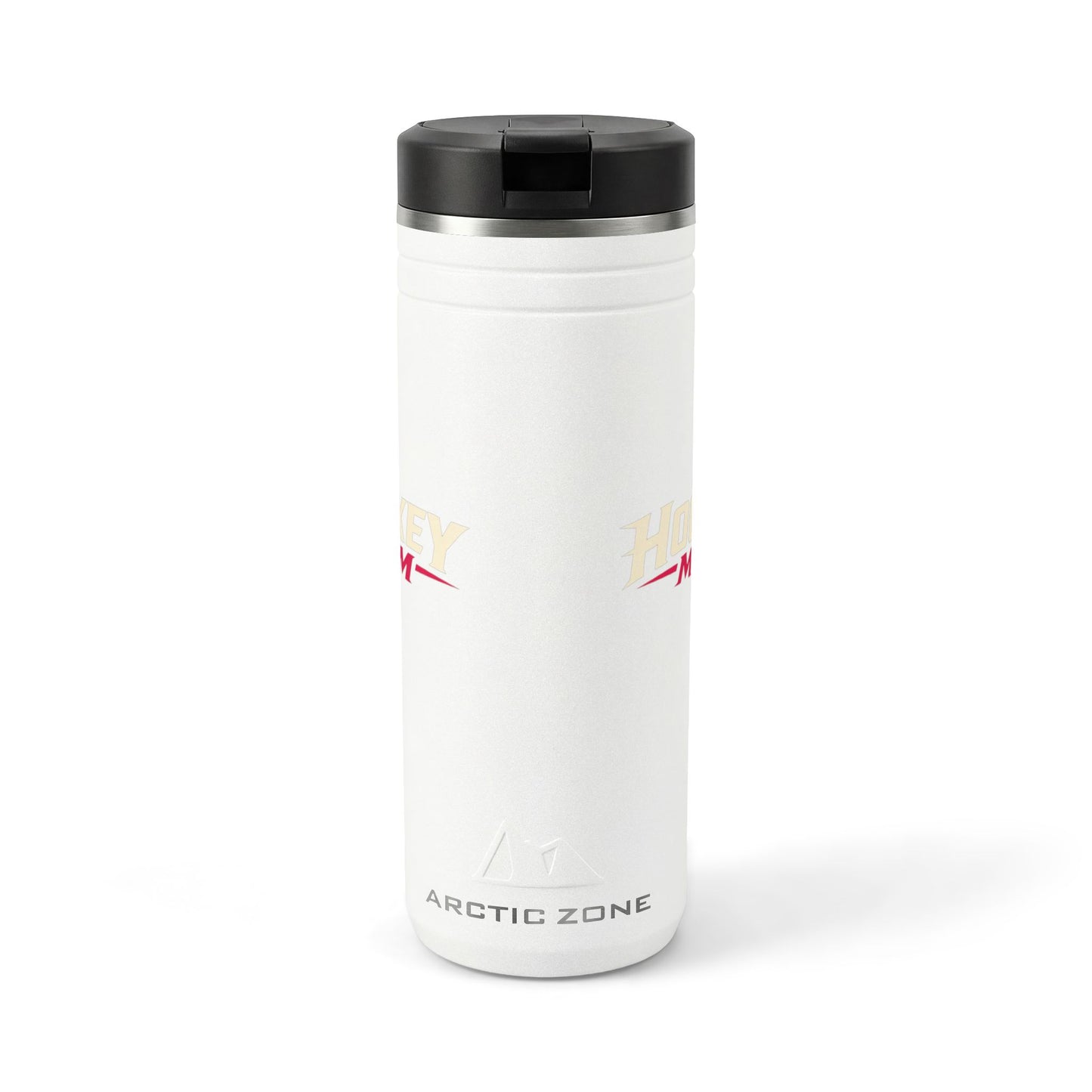 Personalized Hockey Mom 24oz Thermal Straw Tumbler — Insulated Travel Mug for Hockey Parents