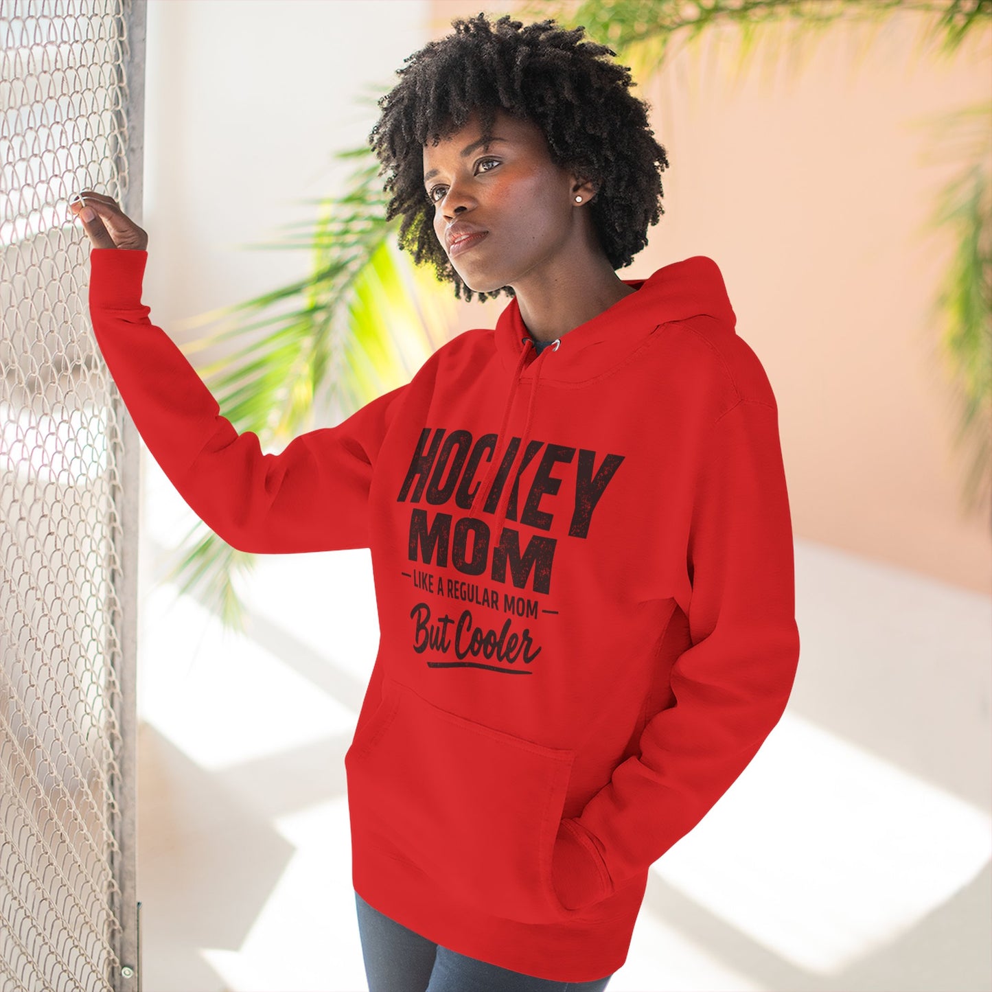Hockey Mom Hoodie - Fleece Pullover