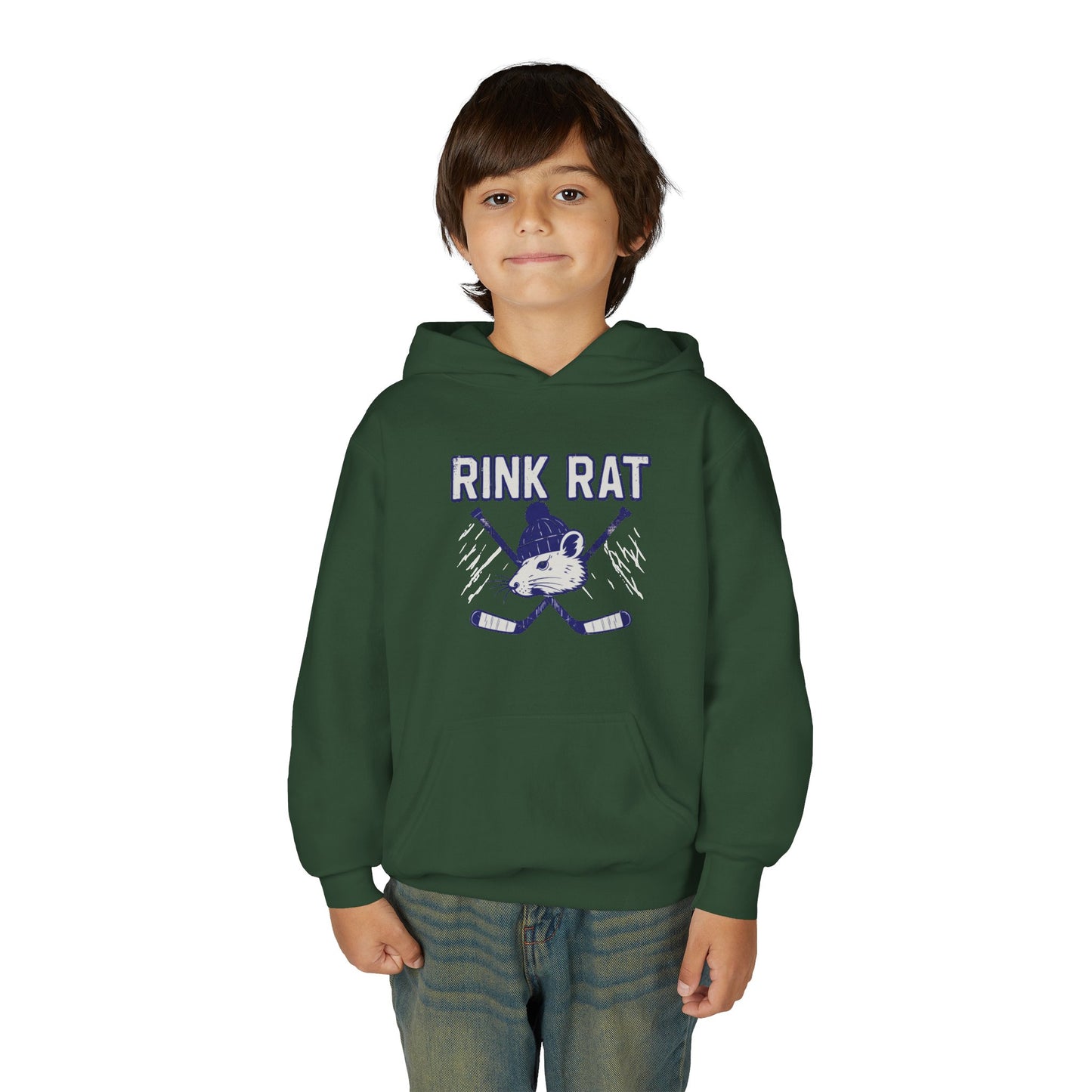 "Rink Rat" Hockey Kids Pullover