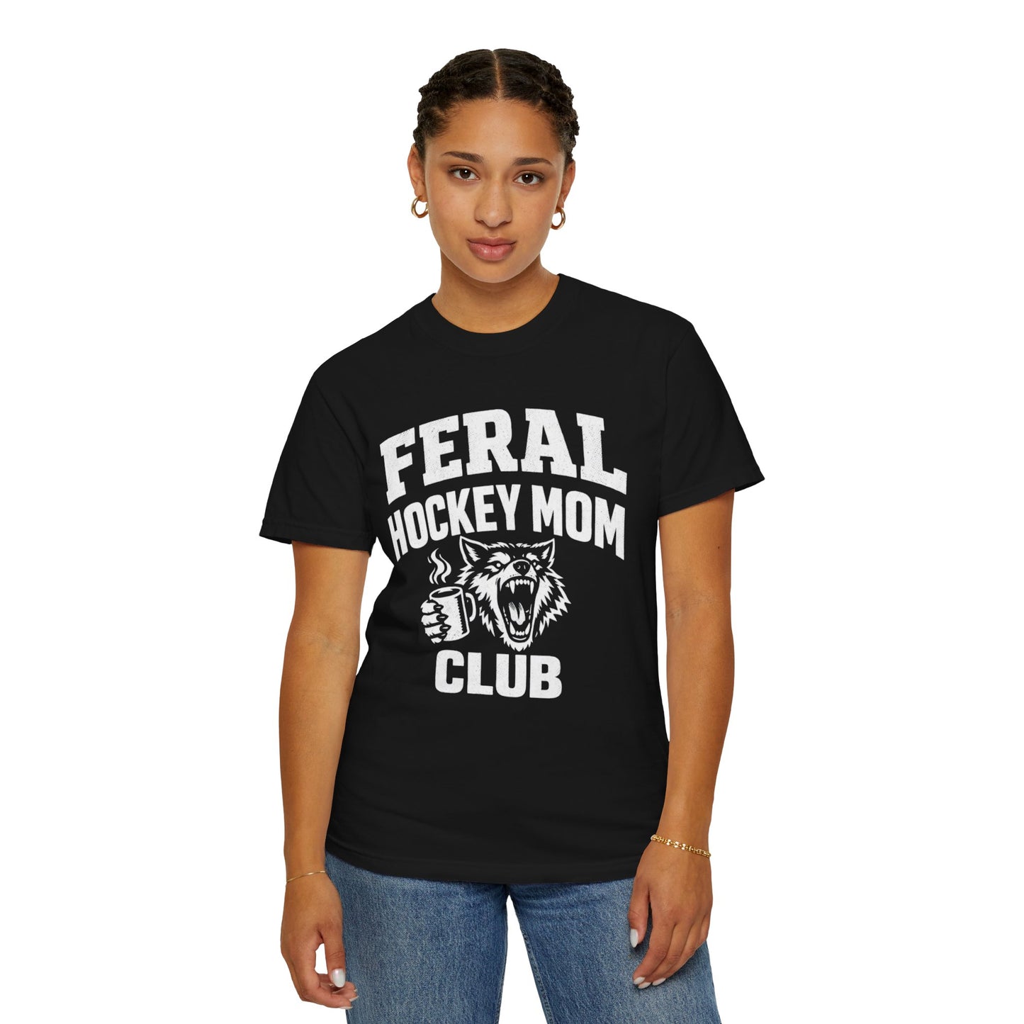 Feral Hockey Mom Club T-Shirt