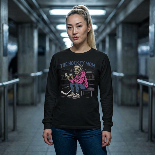 The Hockey Mom Long Sleeve Tee