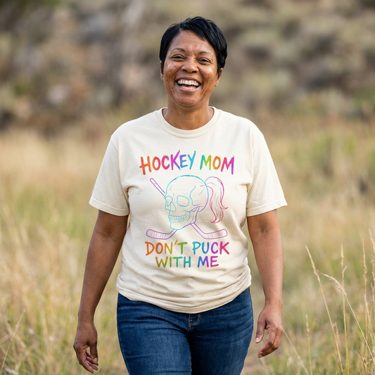 Hockey Mom T-Shirt — “Don’t Puck With Me”