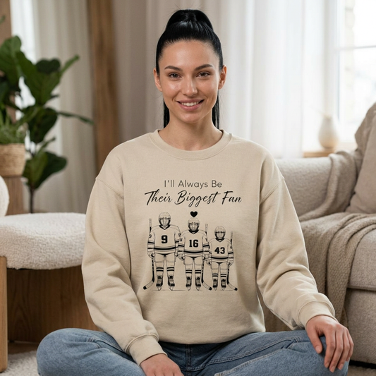 Custom Hockey Mom Shirt, Personalized Hockey Mom Tee, Kids Names Numbers Shirt, Hockey Mom Gift, Rink Mom Shirt, Hockey Family Shirt