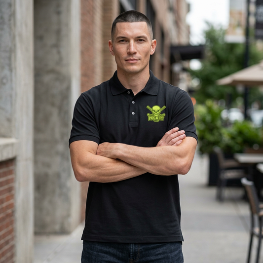 Puck It Polo — Men's Casual Golf Shirt