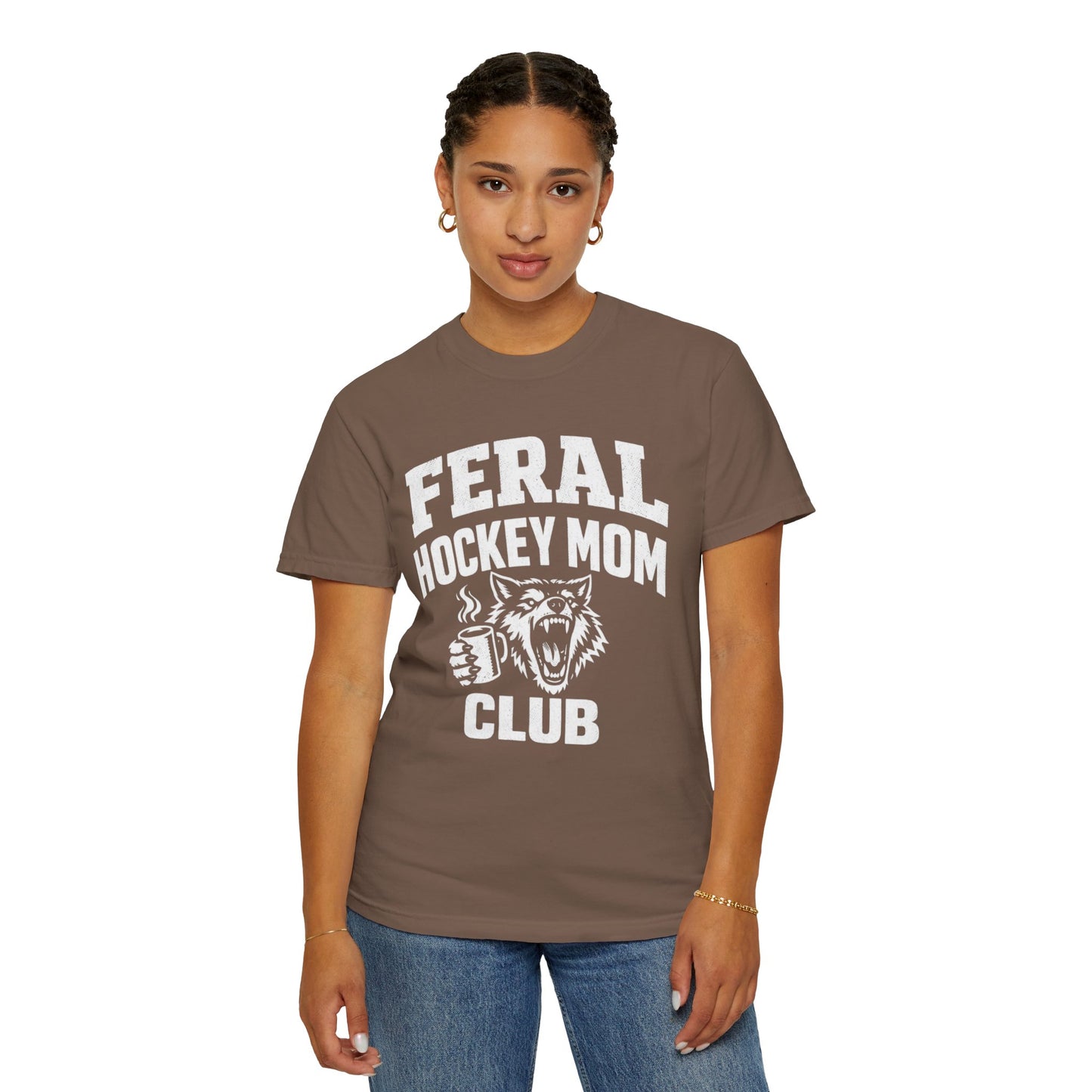 Feral Hockey Mom Club T-Shirt