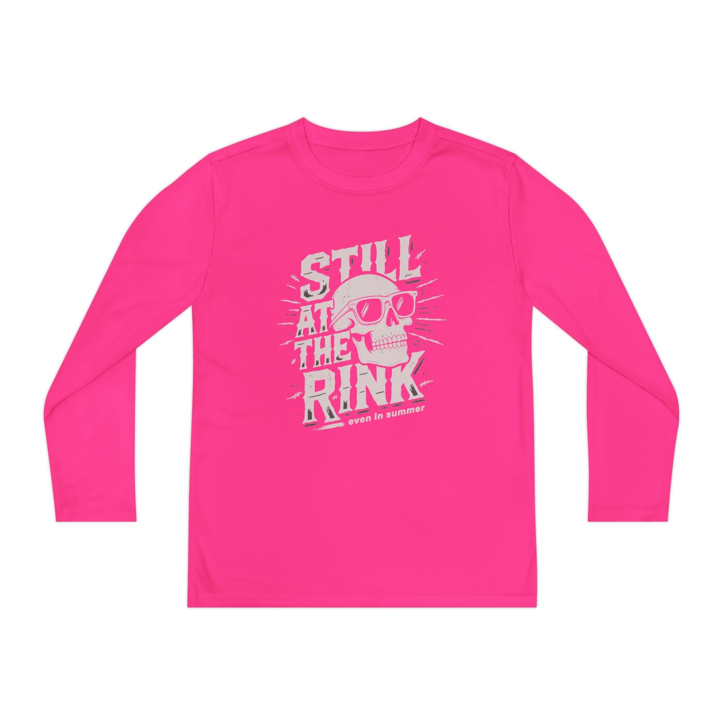 Youth Long Sleeve Tee — "Still At The Rink"