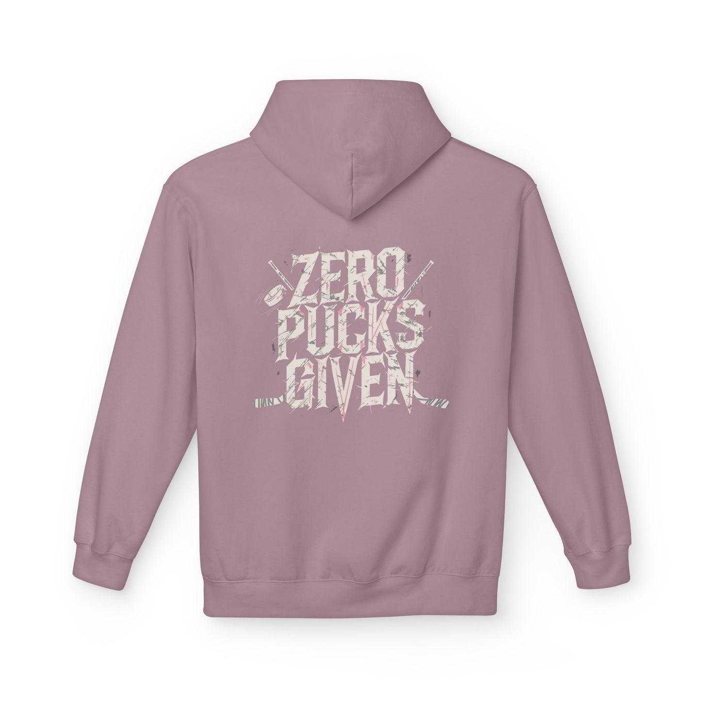 Hockey 'Zero Pucks Given' Fleece Hoodie