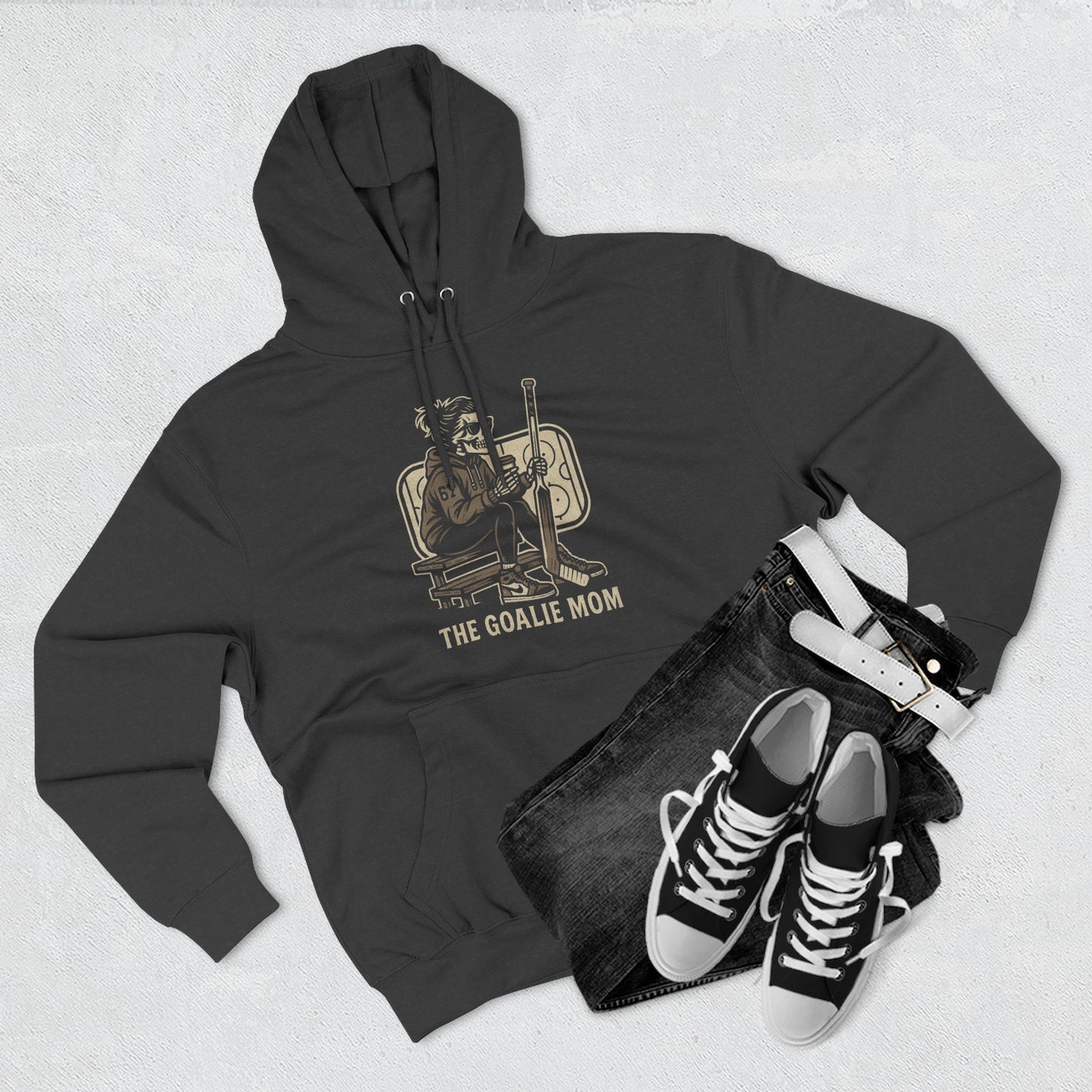 Goalie Mom Fleece Hoodie