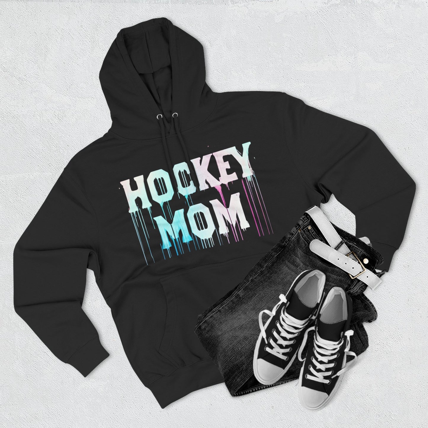 Lane Seven Hockey Mom Fleece Hoodie