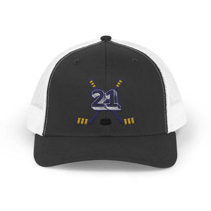 #21 Hockey Trucker Hat