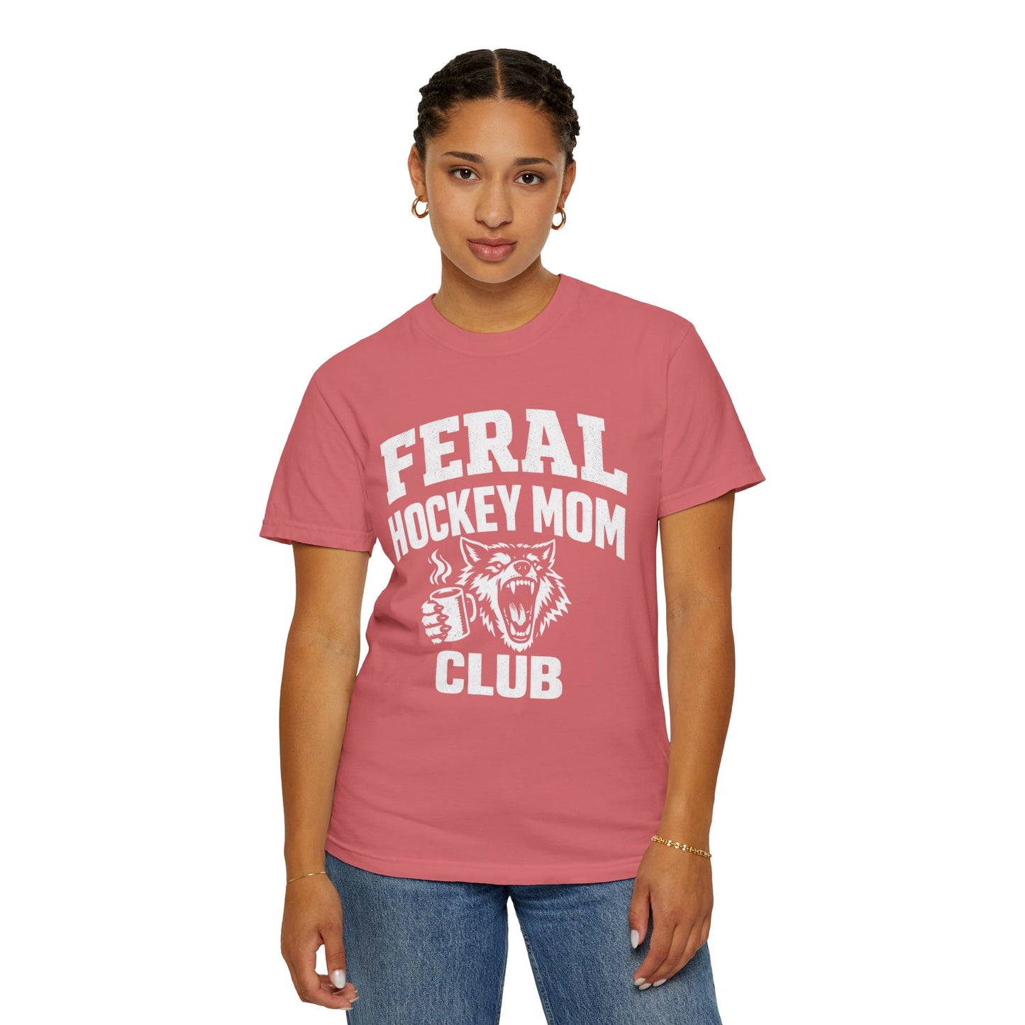Feral Hockey Mom Club T-Shirt