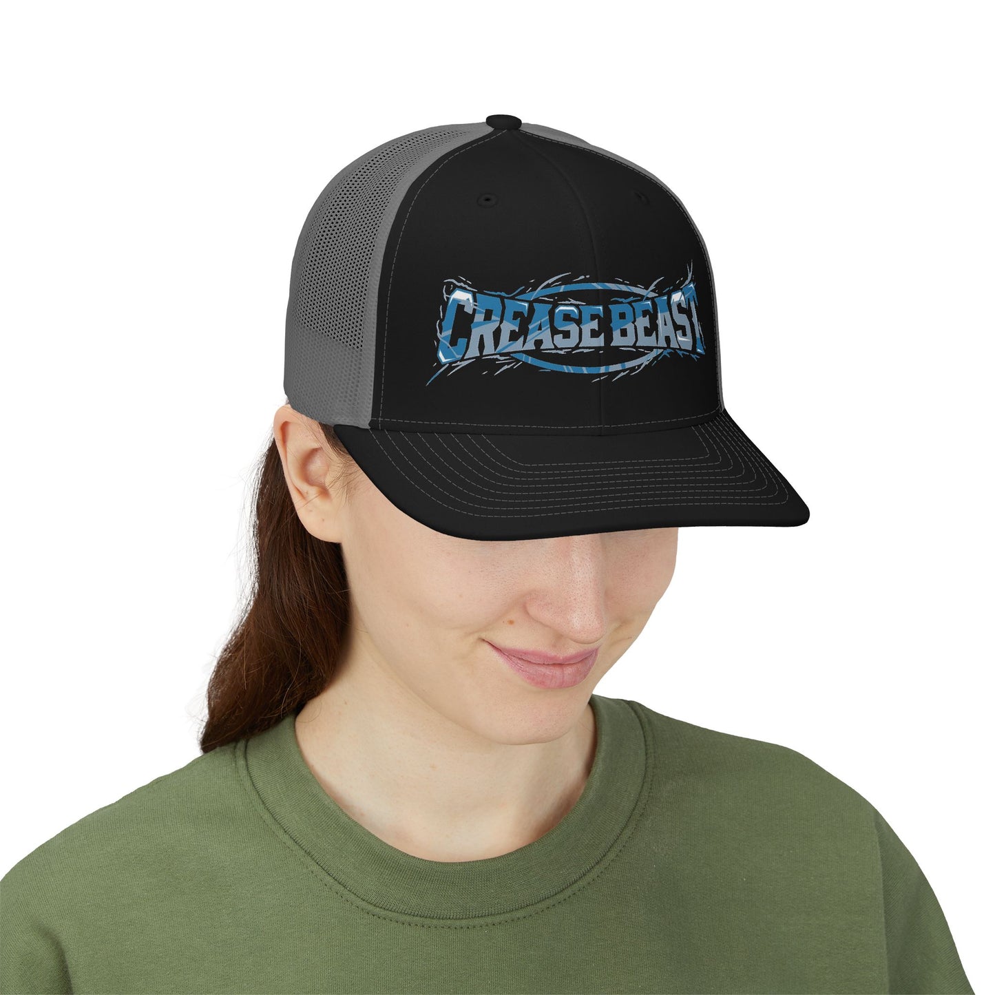 Snapback Trucker Cap - “Crease Beast”