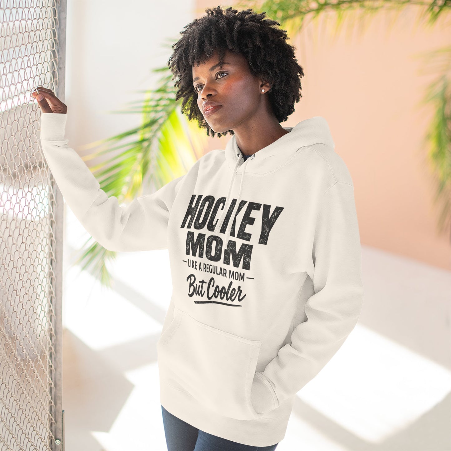 Hockey Mom Hoodie - Fleece Pullover