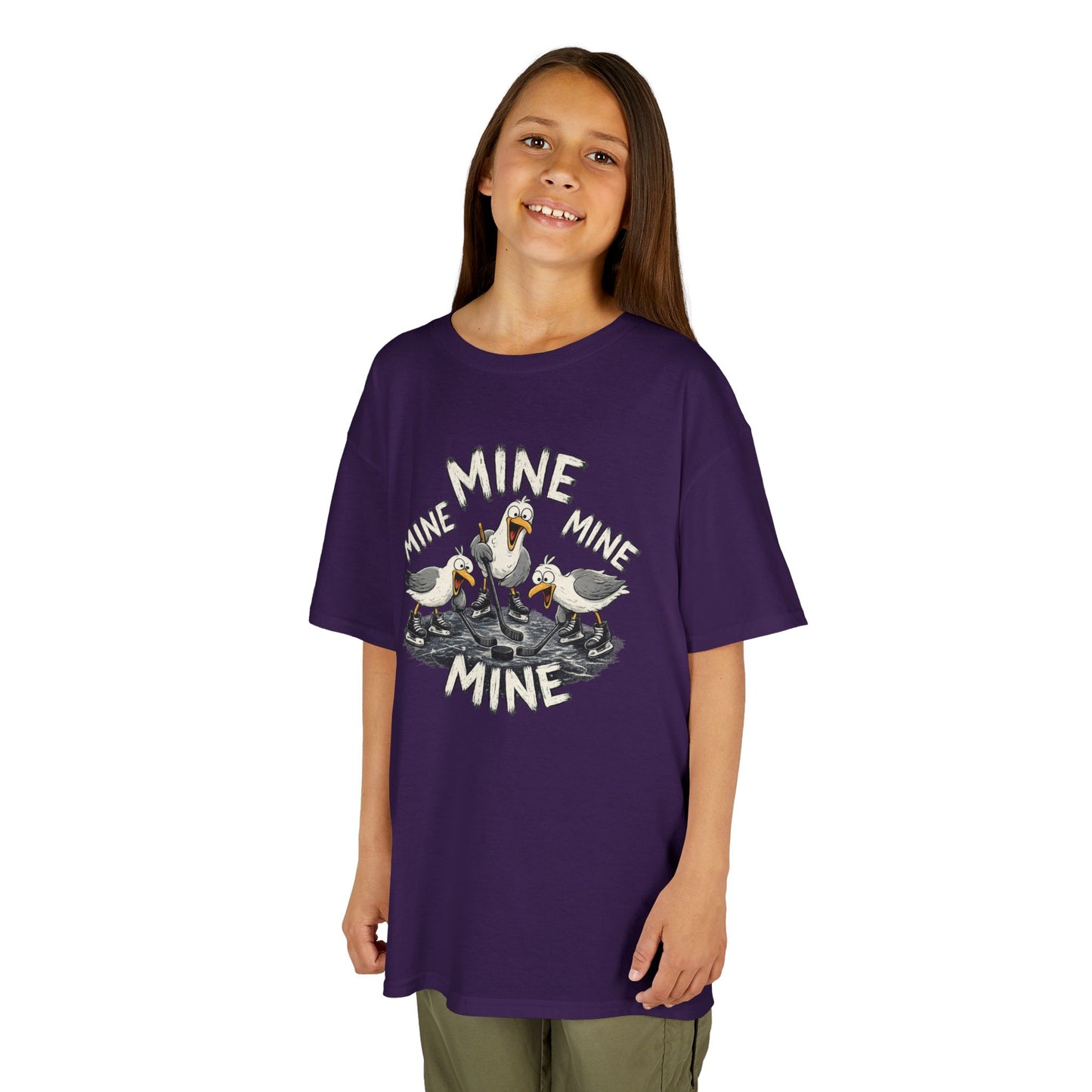 Mine Mine Mine Hockey Shirt, Funny Hockey Tee, Seagull Hockey Shirt, Hockey Gift, Hockey Shirt, Rink Life Shirt, Hockey Humor Tee