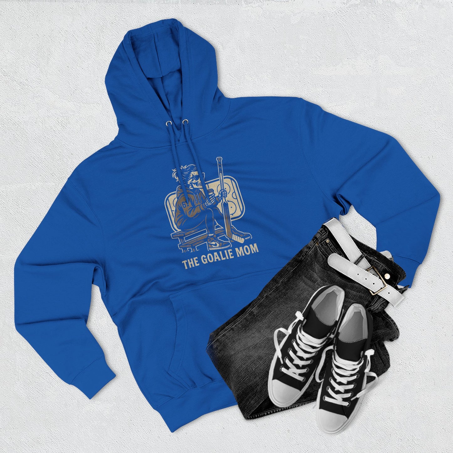 Goalie Mom Fleece Hoodie